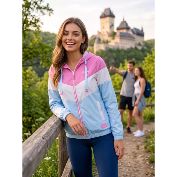  Ženska jakna ALTISPORT EDNA SVIJETLORUŽIČASTA 