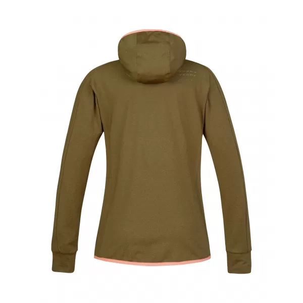  Ženska majica HANNAH NYMA HOODY BUKVA 