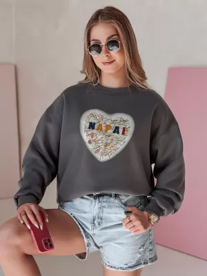 Ženska majica DSTREET SESRDUCHOVA BY1441 TAMNO SIVA