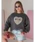 Ženska majica DSTREET SESRDUCHOVA BY1441 TAMNO SIVA