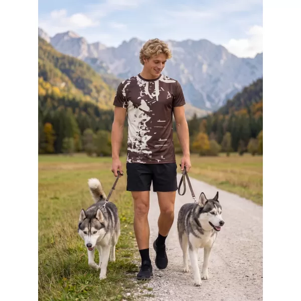 Muška premium plus funkcionalna majica ALTISPORT VOJ/ALM057TR02 SMEĐA 