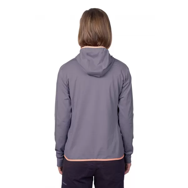  Ženska majica HANNAH NYMA HOODY SIVI GREBEN MEL 