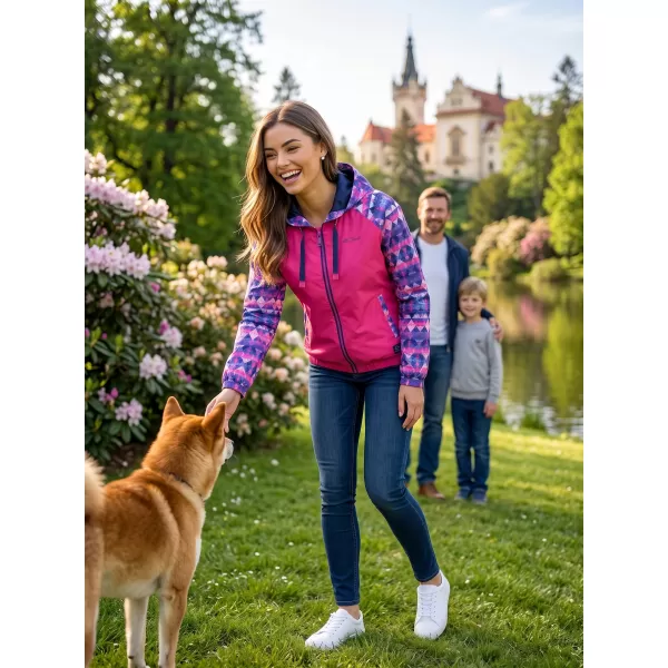  Ženska jakna ALTISPORT EDRIA RUŽIČASTA 