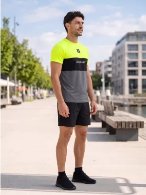 Muška premium plus funkcionalna majica ALTISPORT VOJ/ALM051TR02 NEON-ŽUTA