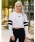 Ženska vrhunska funkcionalna skraćena majica ALTISPORT VOJ/ALW096MI08 BIJELA