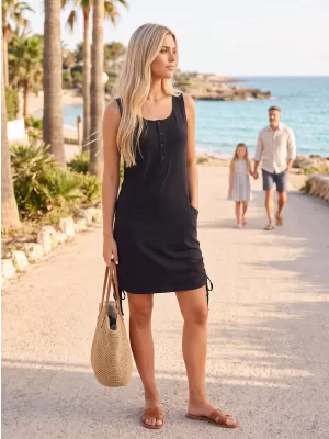 Haljina ALTISPORT ELENA CRNA