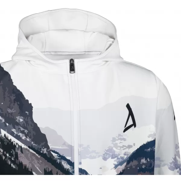  Vrhunska muška funkcionalna majica s patentnim zatvaračem ALTISPORT VOJ/ALM030MI02 PLANINA/ZELENO 