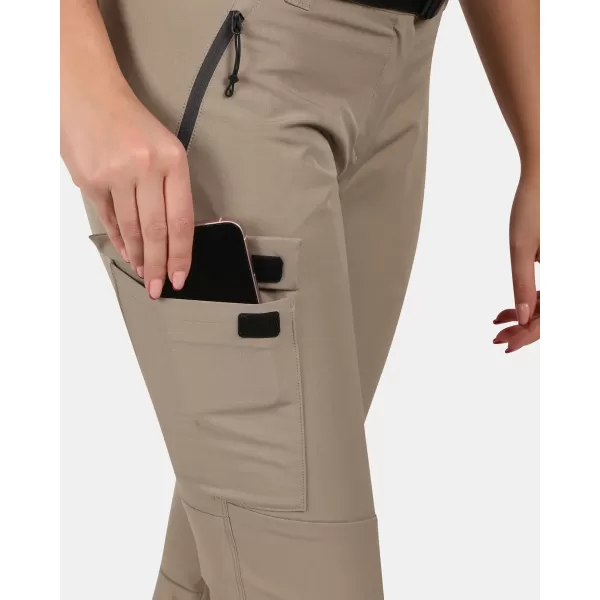  Ladijske hlače KILPI BELVELA-W YL0405KI KAKI 