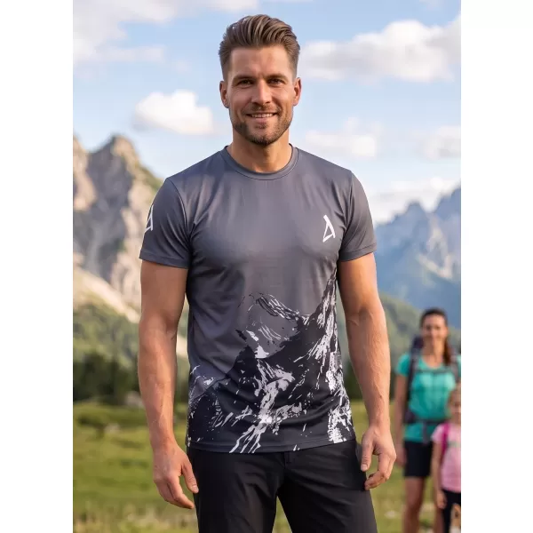  Muška premium plus funkcionalna majica ALTISPORT VOJ/ALM059TR02 SIVA 