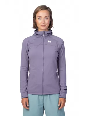 Ženska majica HANNAH ELI HOODY SIVI GREBEN MEL