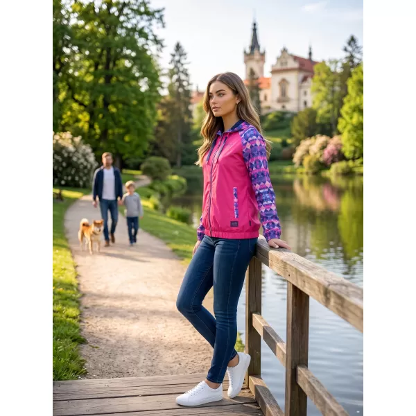  Ženska jakna ALTISPORT EDRIA RUŽIČASTA 