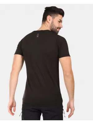 Muški majica od merino vune KILPI SLOPER-M YM0311KI CRNI