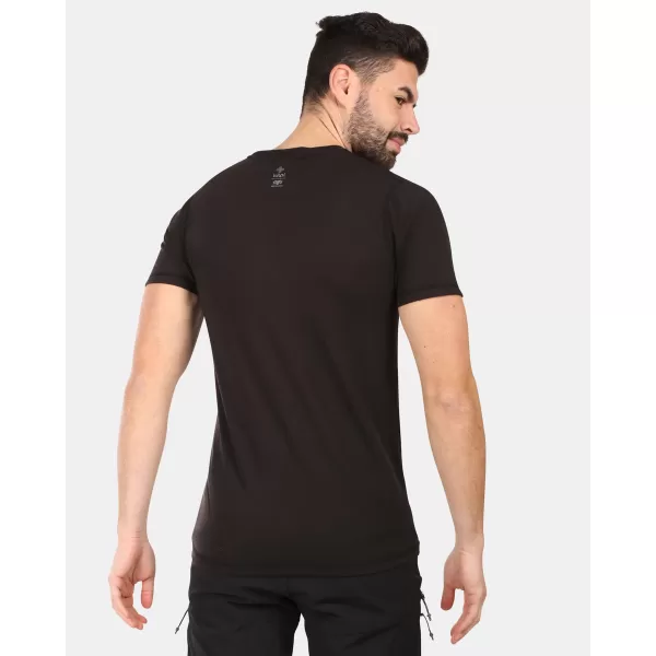  Muški majica od merino vune KILPI SLOPER-M YM0311KI CRNI 