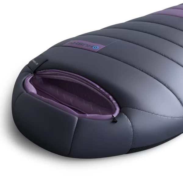  Ženska vreća za spavanje HUSKY DRAPE LADIES -20°C PLAVA/LJUBIČASTA 