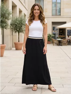Ženska suknja ALTISPORT ETTA CRNA