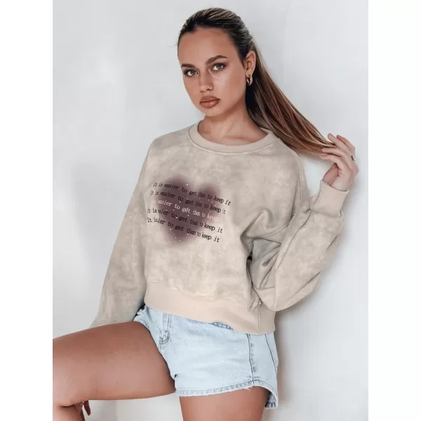  Ženska majica DSTREET DESSER BY1465 BEŽ 