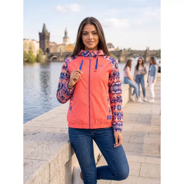  Ženska jakna ALTISPORT EDRIA KORALJNI 