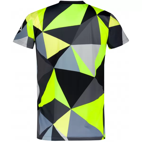  Muški funkcionalni t -majica Premium Plus ALTISPORT VOJ/ALM007TR02 CRNO/FLUO ŽUTO 