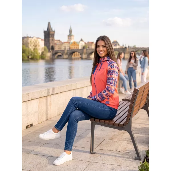  Ženska jakna ALTISPORT EDRIA KORALJNI 