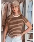 Dame DSTREET LINESS RY2810 KARAMELA