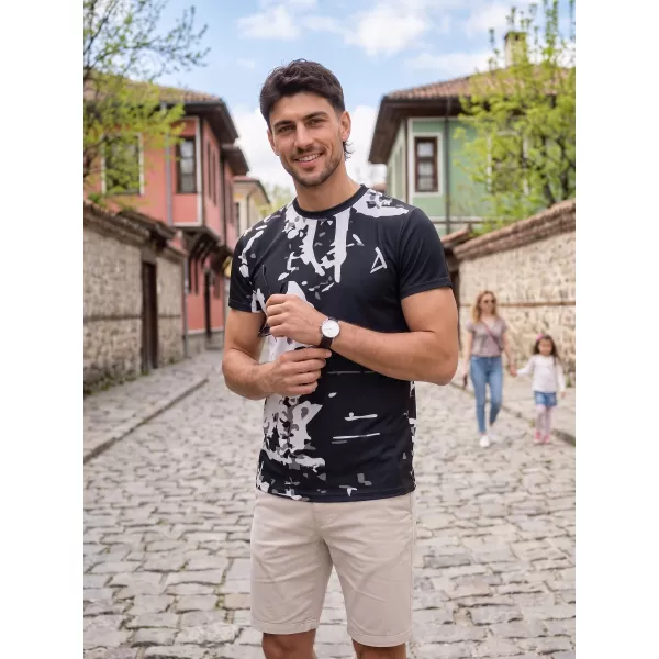  Muška premium plus funkcionalna majica ALTISPORT VOJ/ALM057TR02 CRNA 