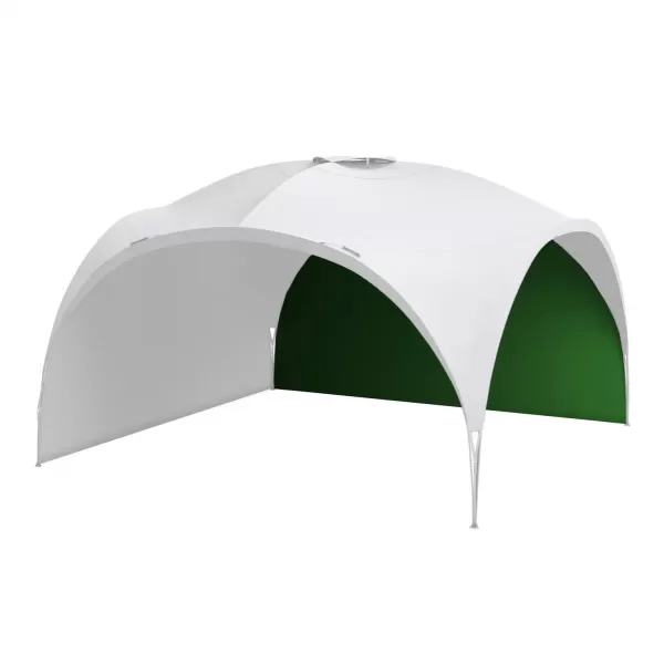  Zaslon HUSKY BROOF L WALL PLAIN ZELENA 