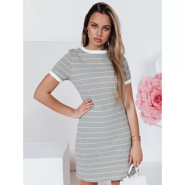  Haljina DSTREET FITLINES EY2580 BIJELA 