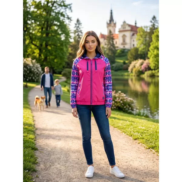  Ženska jakna ALTISPORT EDRIA RUŽIČASTA 