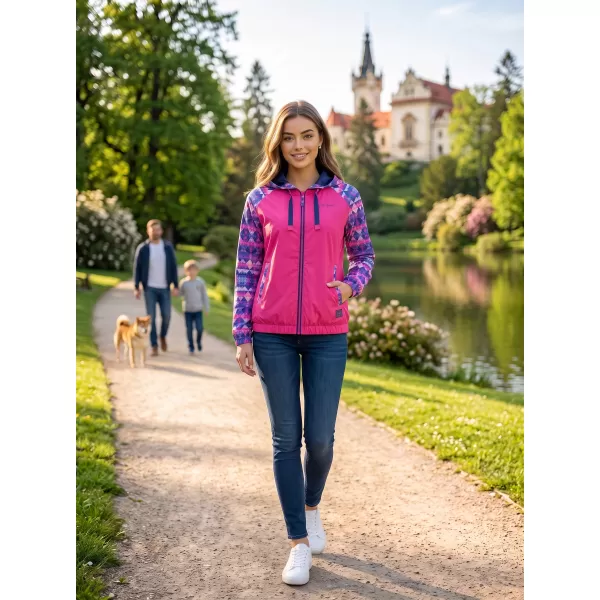  Ženska jakna ALTISPORT EDRIA RUŽIČASTA 