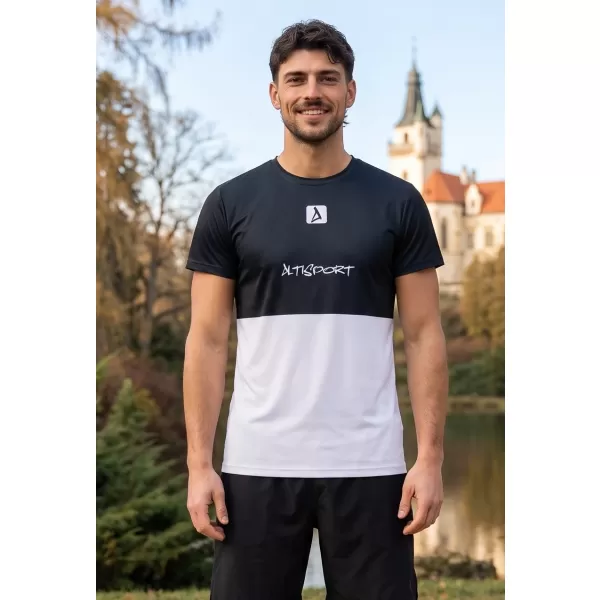  Muška premium plus funkcionalna majica ALTISPORT VOJ/ALM051TR02 CRNA 