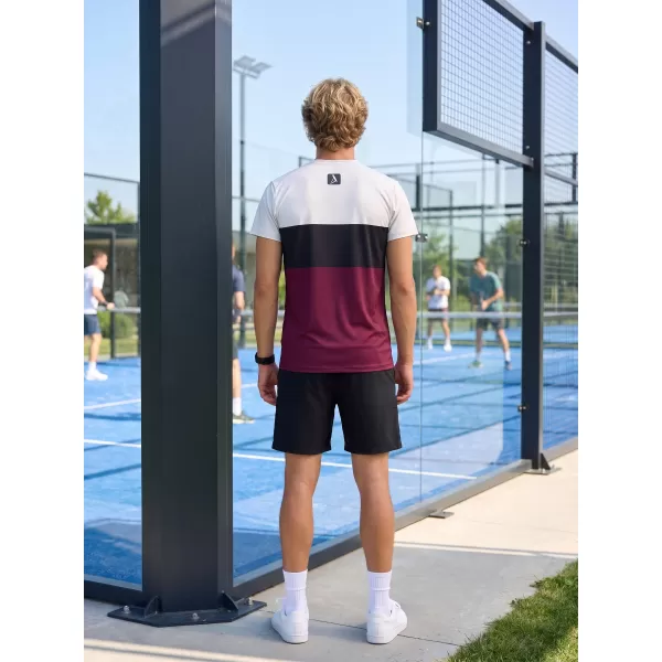  Muška premium plus funkcionalna majica ALTISPORT VOJ/ALM051TR02 TAMNOCRVENA 