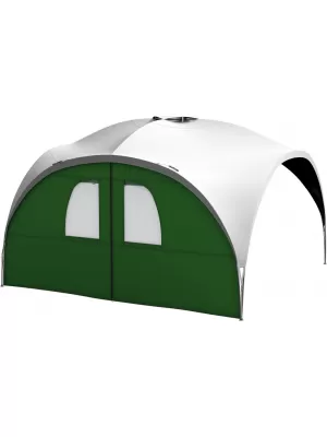 Zaslon za šator HUSKY BROOF L WALL ZIP ZELENA