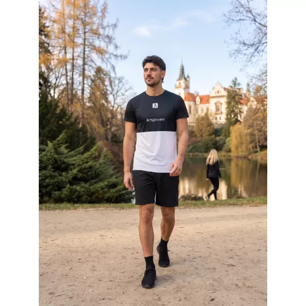 Muška premium plus funkcionalna majica ALTISPORT VOJ/ALM051TR02 CRNA 