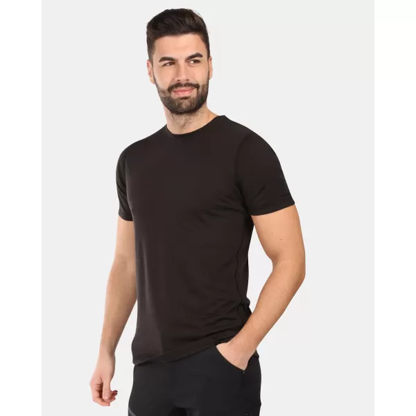  Muški majica od merino vune KILPI SLOPER-M YM0311KI CRNI 