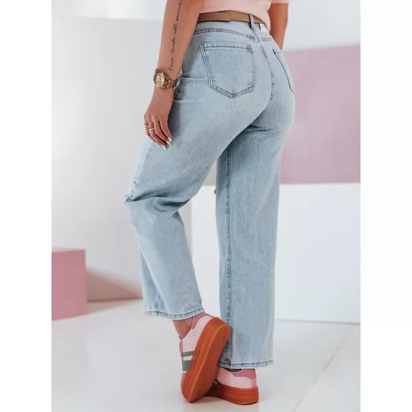  Ladijske hlače DSTREET FLOWLESS UY2682 PLAVI 