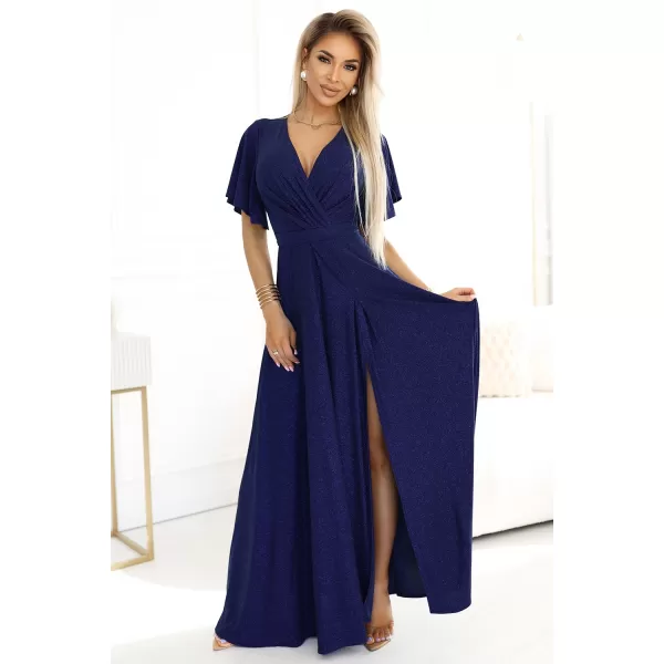  Haljina NUMOCO JENNIFER 581-5 TAMNOPLAV 