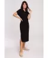 Haljina BEWEAR B222 CRNA