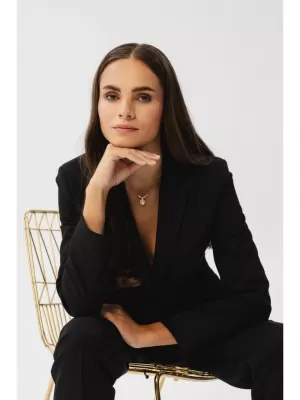 Ženska jakna STYLOVE S353 CRNA