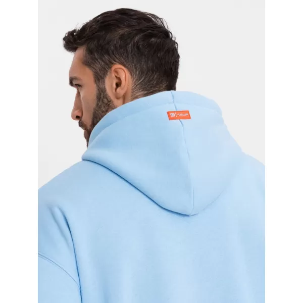  Muška dukserica OMBRE OU-SNBC-0105 PLAVI 