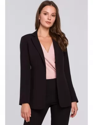 Ženska jakna MAKOVER K036 CRNA