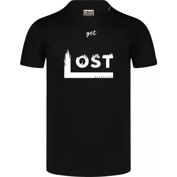  Muška majica kratkih rukava NORDBLANC GETLOST NBSMT8154 CRNA 