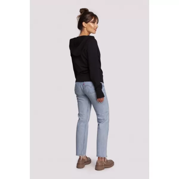  Ženski sweatshirt BEWEAR B246 CRNA 