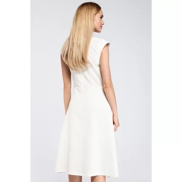  Haljina MOE M296 ECRU BIJELA 