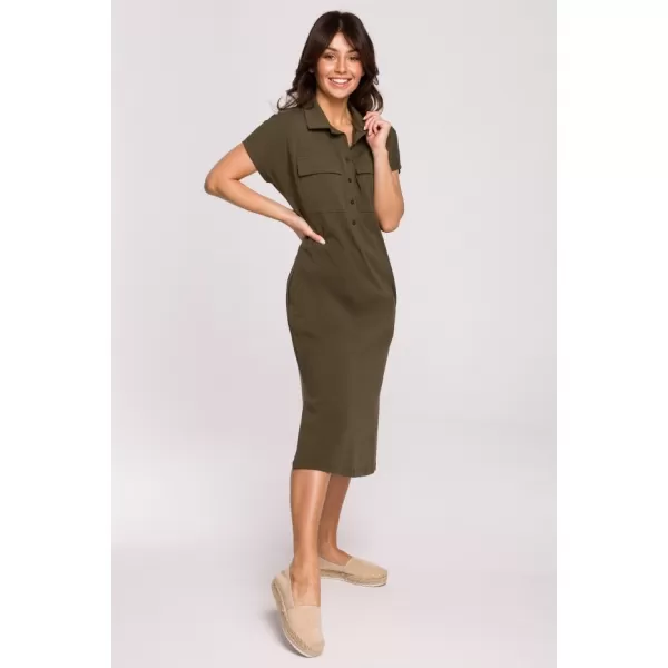  Haljina BEWEAR B222 KAKI 