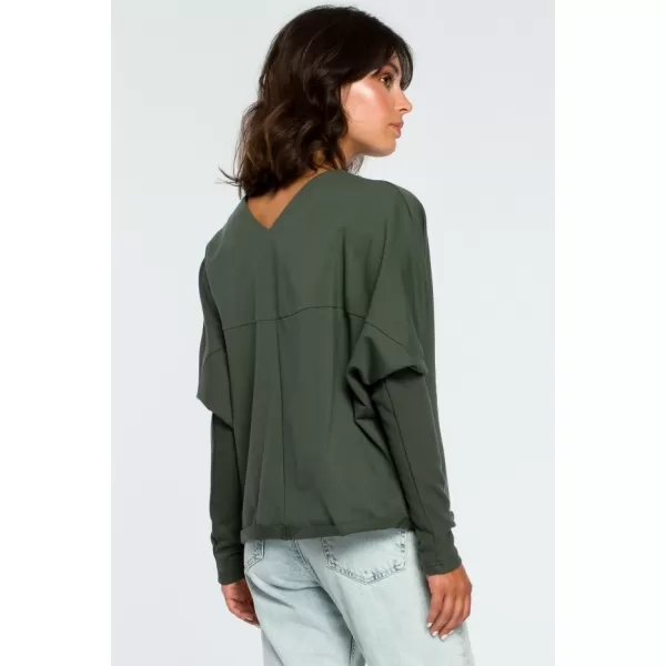  Ženska bluza BEWEAR B094 VOJNO ZELENA 