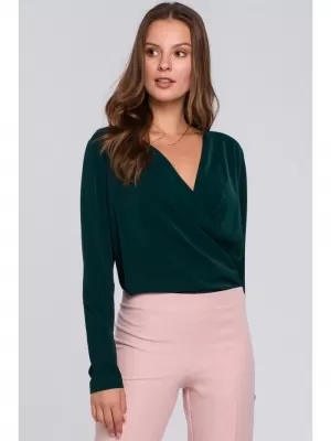 Ženska bluza MAKOVER K037 ZELENA