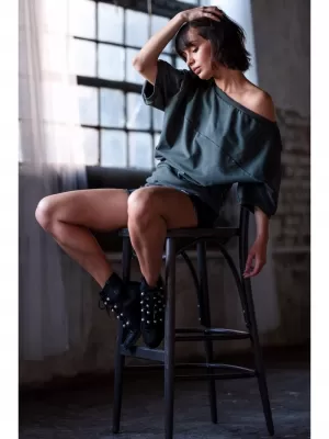 Ženska bluza BEWEAR B079 VOJNO ZELENA