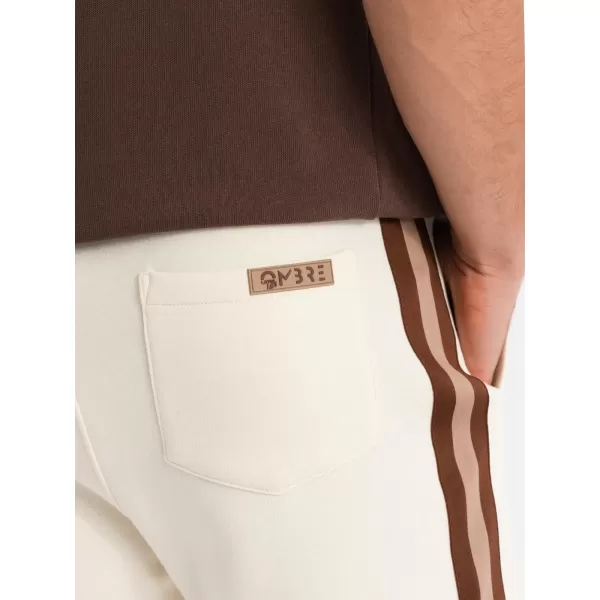  Kratke hlače OMBRE OM-SRSK-0156 KREMA 