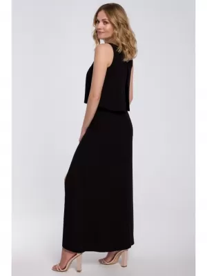 Haljina MAKOVER K048 CRNA