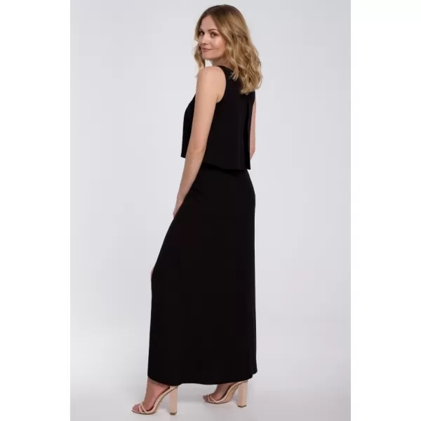  Haljina MAKOVER K048 CRNA 